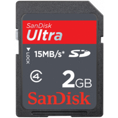 SanDisk Ultra SD Card 2GB